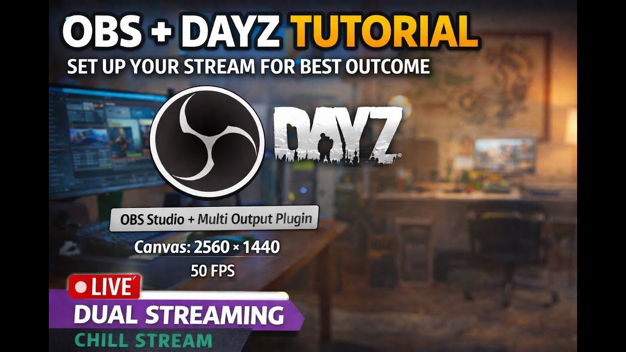 Dayz and obs. Setting up the stream for fps games - nerdy irl stream ...