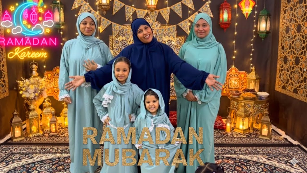 واخيراا اتجمعنا وزينا بيتنا ومليناه فرح🥳لشهر الكريم 🌙بيت #كراميلا_شانيل نحن نختلف عن الاخرون