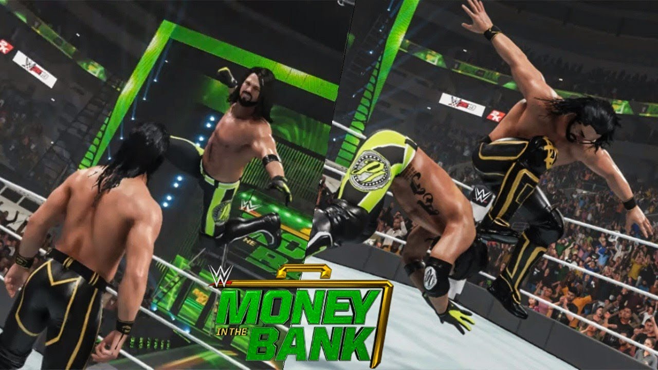 Wwe 2k19 Money In The Bank 2019 Seth Rollins Vs Aj Styles
