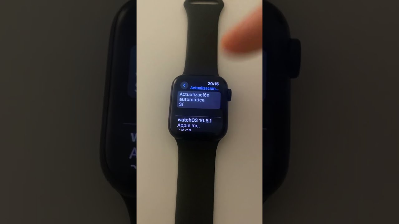 Actualizar Apple Watch