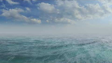 Houdini Ocean Spectra - Ocean Calm to Storm Transition