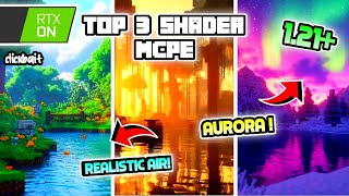 AKHIRNYA RILIS!! 3 Shaders Render Dragon MCPE 1.21 Realistis Terbaik Anti Lag Dan Ringan Banget screenshot 2