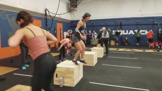 Crossfit Open 17.1 workout (scaled) #Time:17.51