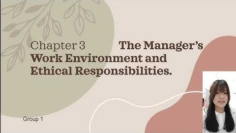 Chapter 3 : The Manager