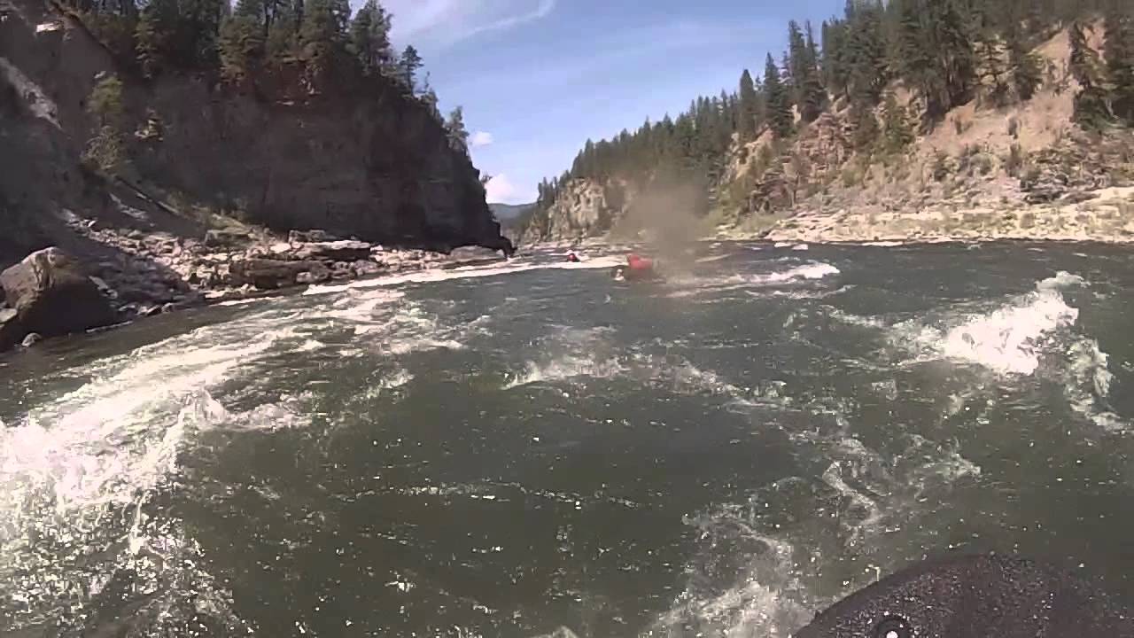 GoPro Riverboarding on the Alberton Gorge