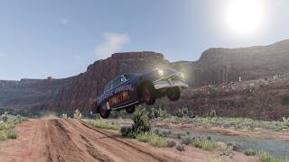 Ралли заезд на Burnside Special (Beamng Drive)