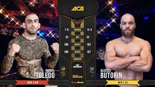 Даниэль Толедо vs. Алексей Буторин | Daniel Toledo vs. Aleksei Butorin | ACA 93