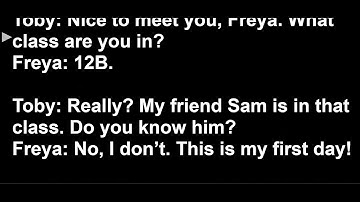 Speaking Practice: Lesson 1F Exercise 1 Unit 1.  Solutions ELM 2nd