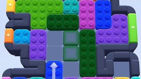 Color Block Jam Level 619 Game Walkthrough Solution