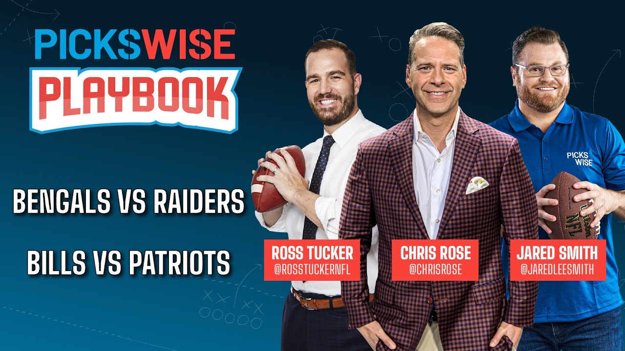 Bengals vs Raiders and Bills vs Patriots Picks & Props | Pickswise Playbook