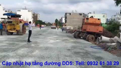 Đất nền Kdc An Sương- Cập nhật hạ tầng đường DD5 ngày 23/08/2018