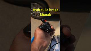 hydraulic brake kharab ho jayega #shortsvideo #shortsfeed #shorts