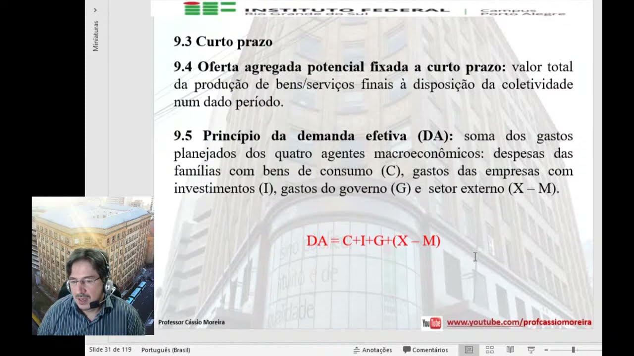 1 Noções de Macroeconomia  -  Pós de Gestão Empresarial