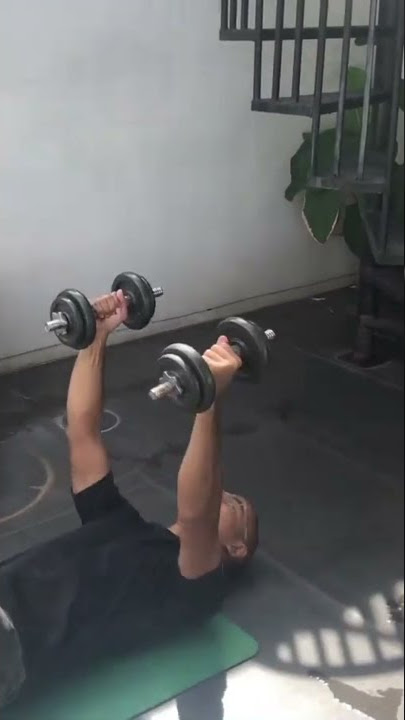 Workout with Marcell | 12 DB Chest Fly #shorts