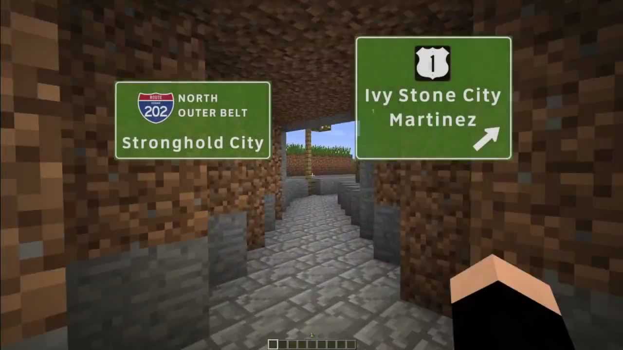 Minecraft Freeway - YouTube