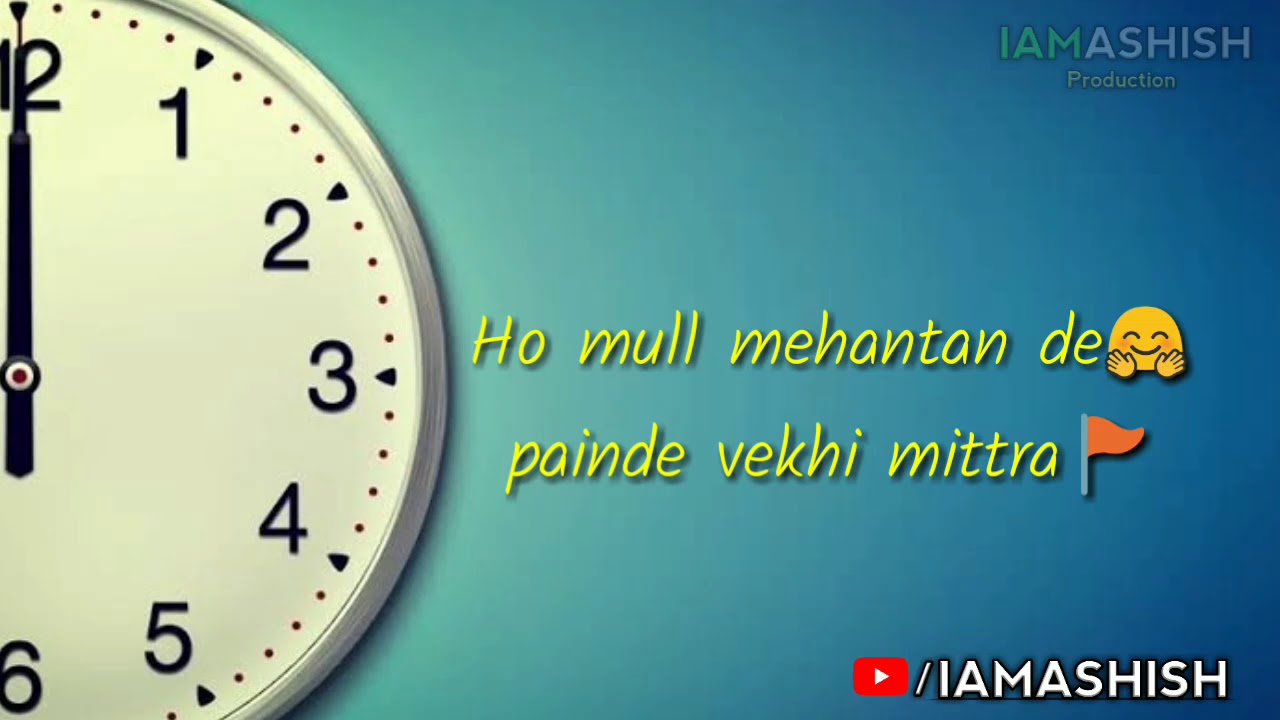 Time virasat Sandhu/Goldy Manepuria whatsapp status Jadon maada hunda