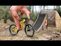 Finger mountain biking