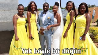 Afrika’da Mükemmel düğün | kız kardeşim evlendi 👰🏽‍♀️