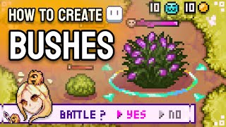 How to Draw Pixel Art Bush in Games (Step-by-Step Tutorial)