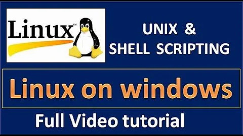 Install linux on Windows