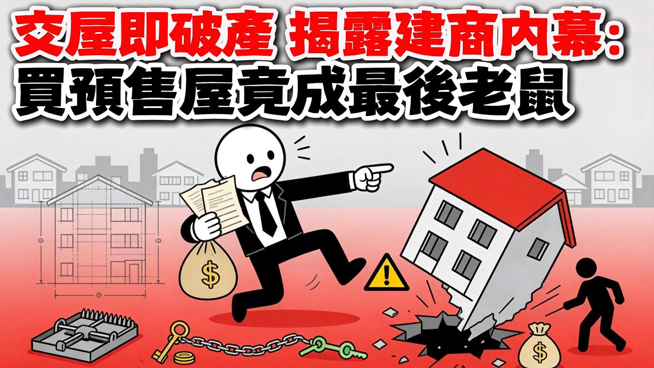 代銷絕對不說的預售屋黑幕!「5%低首付」背後的驚天陷阱,看完再省下200萬血汗錢!🏠💸#買房避雷 #預售屋陷阱 #代銷話術 #頭期款 #房貸利率 #實價登錄 #購屋指南 #房市黑幕 #買房攻略 縮圖