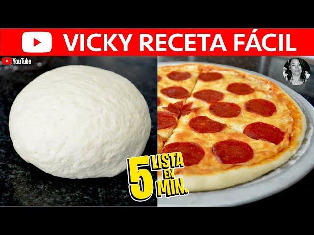 Cómo hacer MASA PARA PIZZA