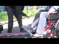 How to use a winch in a lewis reed wheelchair accessible vehicle