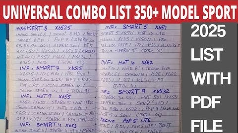universal combo list / universal combo list 2025 / universal combo folder list 2025