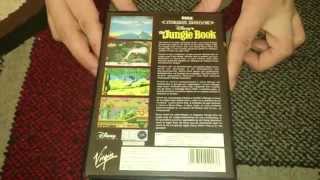 Nostalgamer Unboxes The Jungle Book On Sega Mega Drive UK PAL System Version