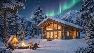 Cozy Winter Piano Music 2026 – Soft Cabin Snowfall Ambience for Study & Focus screenshot 5
