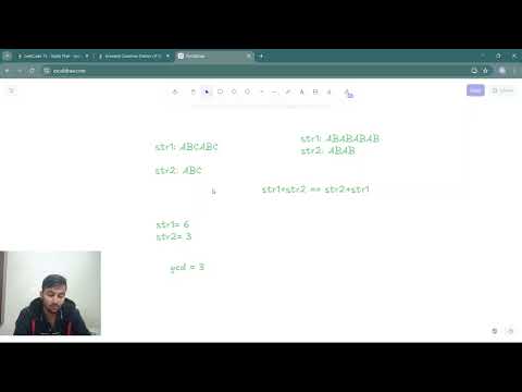 LeetCode 1071  Greatest Common Divisor of Strings | 75 Day Challenge