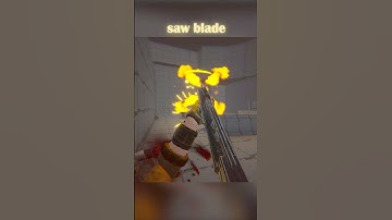 I added a saw blade to my indie FPS game #gaming #unity #gamedesign #gamedev #garrysmod #partizan