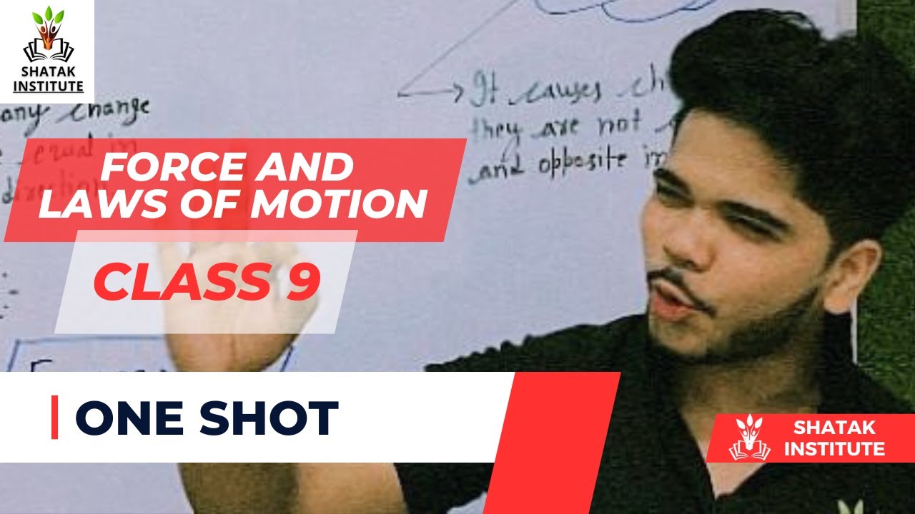 Force and laws of motion Class 9 Science - YouTube