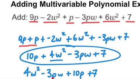 ALG 1 - UNIT 8 - SECTION 2 - NOTES