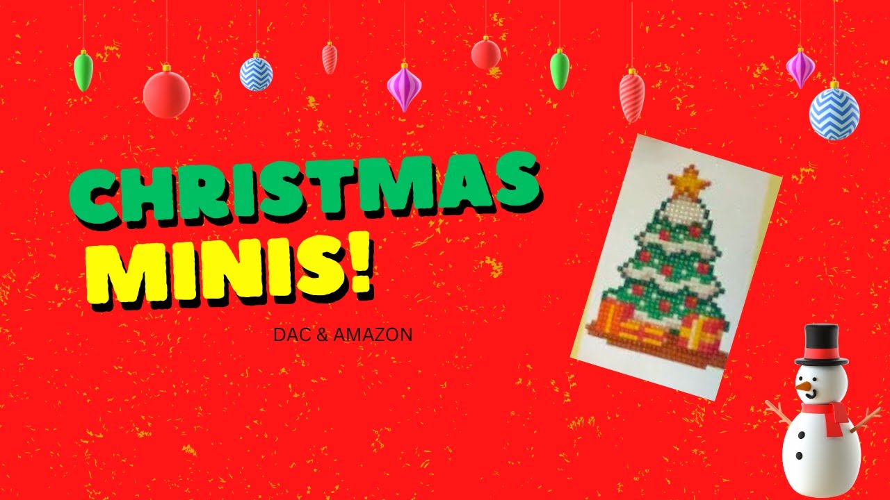 Christmas Diamond Painting Minis! DAC + Amazon Haul & Storage Ideas 🎄✨November 30, 2025