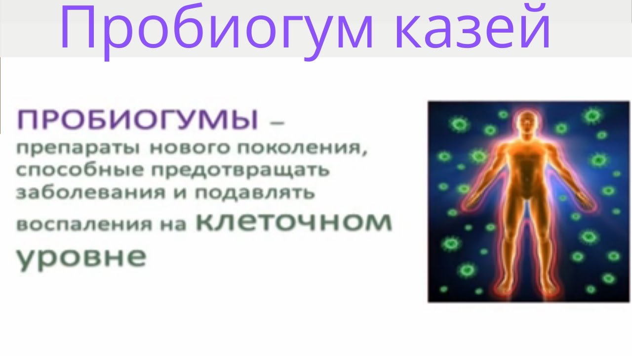 Пробиогум казей