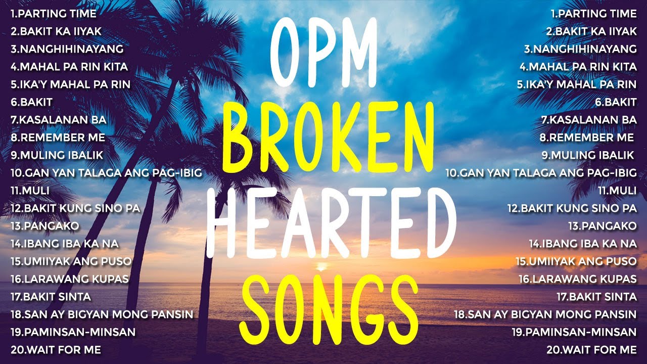 OPM BROKEN HEARTED SONGS 2023 - Rockstar,J Brothers,April Boy,Renz Verano,First Cousins and Jeremiah