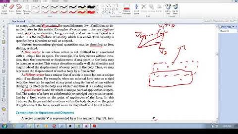 Chap 1.3 -Scalars & Vectors (a):    Scalars, vectors, three classifications of vectors