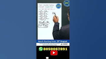 Number System - Digital Sum #AnilNairClasses #MathsTricks #AnilNair