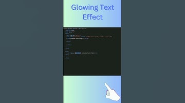"✨ Create Stunning Glowing Text Effects with css 💡 #CSSEffects