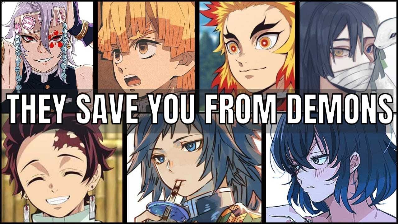 You're in danger and they save you - Demon slayer x listener asmr