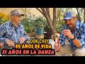 CON LAGRIMAS EN LOS OJOS Don Chuy recuerda sus 55 años en la danza JUAN ALDAMA Zacatecas