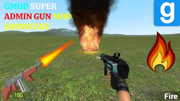 (Gmod) QTG Admin Gun Mod Showcase