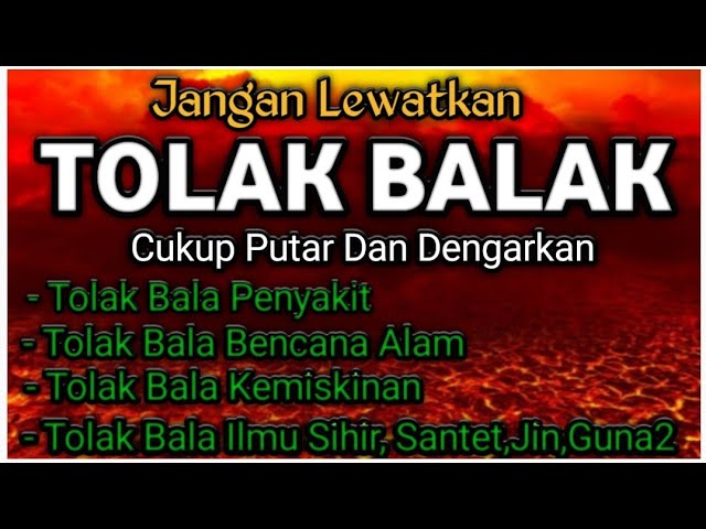 Dzikir Malam Tolak Bala Bencana,Tolak Bala Penyakit,Tolak Bala Kesusahan Hidup class=