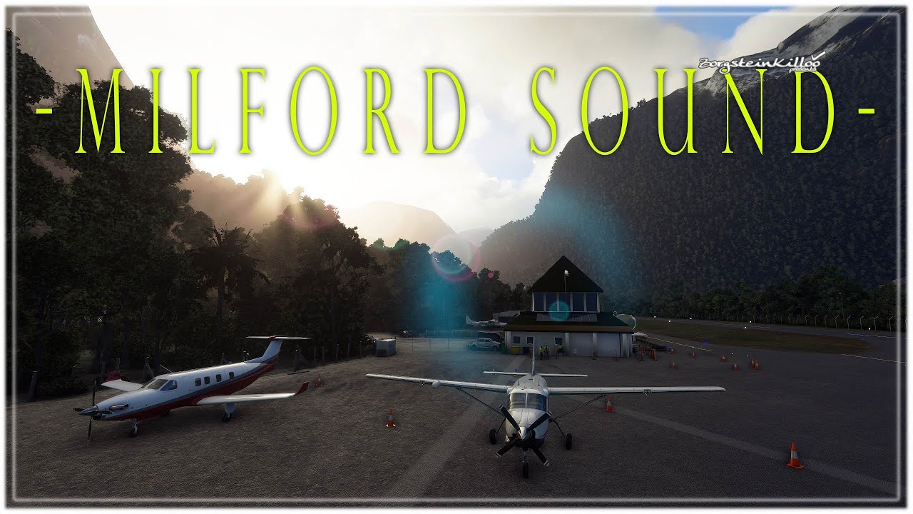 MSFS2020.Milford sound - YouTube
