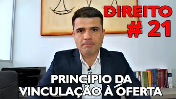 Qual a vinculação da oferta?