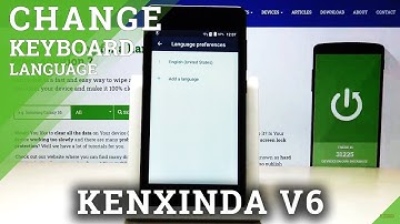 How to Change Keyboard Language in KENXINDA V6 - Keyboard Dictionary