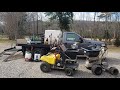 2022 Lawn Care Equipment Setup for Weed Control and Fertilization