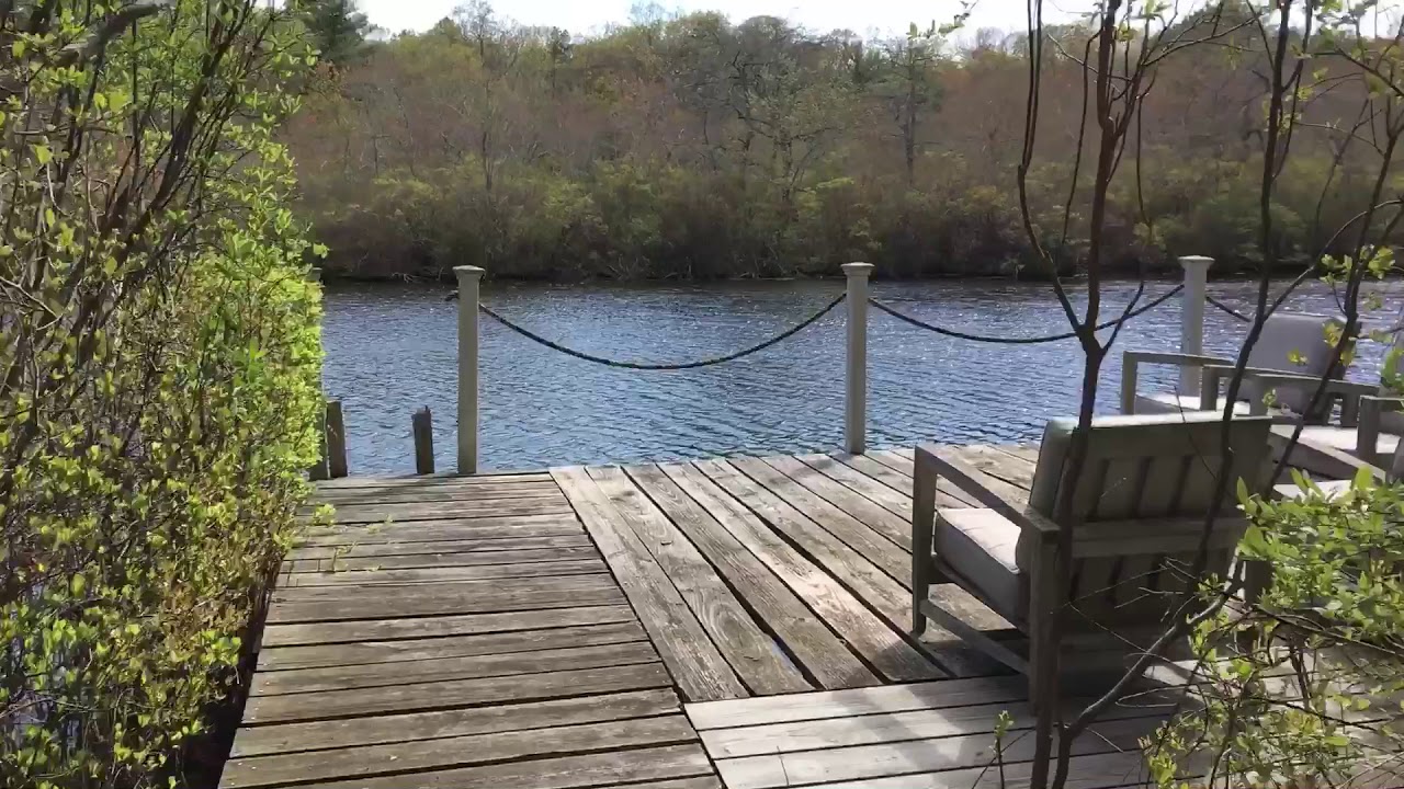 Designer Tricia Foley's Rustic Long Island property. YouTube