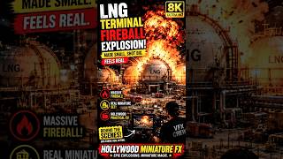 LNG Terminal FIREBALL Explosion 💥🔥 | Hollywood Miniature Practical FX
